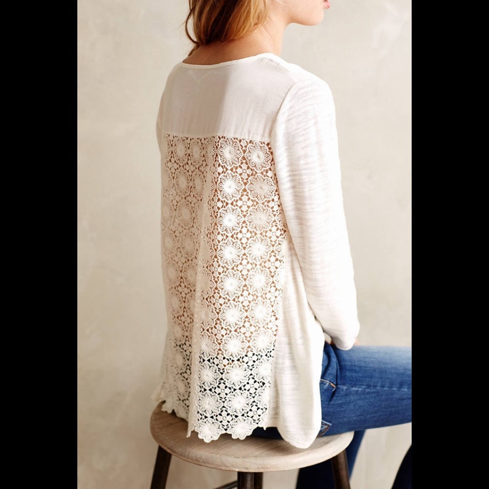 Anthropologie Knitted & Knotted Verso Henley